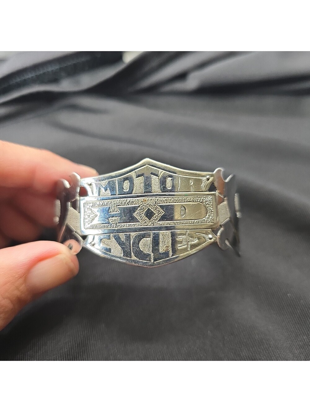Harley Davidson Women’s Silver Cuff Bracelet Motor Cycles HD